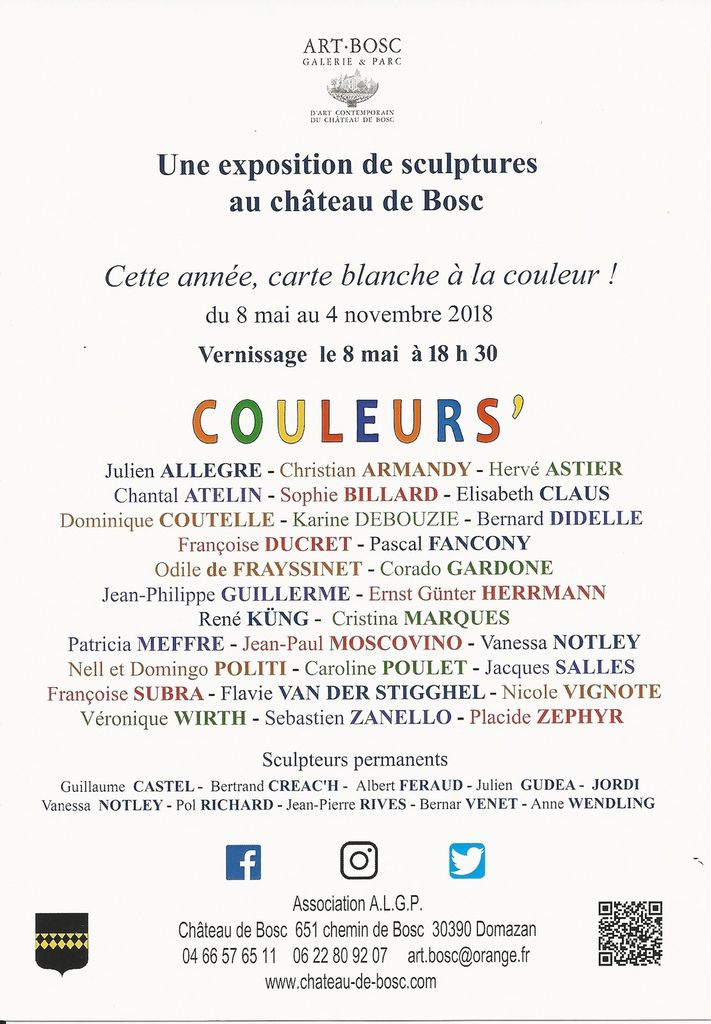 2018 Château de Bosc - Couleurs